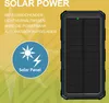 A solar power bank with text and icons related to solar power. Produktbild-Vorschau