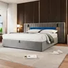 MODFU Letto imbottito, Letto matrimoniale, Letto per Anteprima dell’immagine prodotto 5