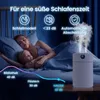 Luftbefeuchter mit Doppel Spray LED Bildschirm, 1,8L Leiser Produktbild-Vorschau 3