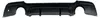Heckdiffusor Diffusor SCHWARZ GLANZ für BMW 3er E92 / E93 2006-2013 mit M-Paket – Produktansicht 2 Voir les images du produit