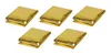 5x RETTUNGSDECKE 160x210cm Gold/Silber Rettungsfolie Produktbild-Vorschau 1