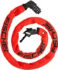 Kettenschloss Neopren 130cm 6mm Zahlen - rot Produktbild-Vorschau 1