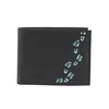 oxmox portafoglio New Cryptan Pocketbörse Footsteps Print Anteprima dell’immagine prodotto 9