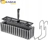 KADAX Skrzynka Balkonowa 58cm + 2 Uchwyty Szara Podgląd zdjęcia produktu 5