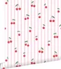 ESTAhome Tapete Kirschen Hellrosa 50 x 900 cm Produktbild-Vorschau 1