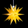 DT Dekostern - 12cm GELB - Innen - LED - Batteriefach Produktbild-Vorschau 2