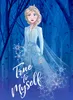 Wandbild - Frozen 2 Elsa true to myself - Größe 50 x 70 cm Produktbild-Vorschau 1