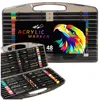 Set di pennarelli acrilici da 48 colori, pennarelli a Anteprima dell’immagine prodotto 2