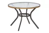 Merxx Gartenmöbel Set Ravenna 5tlg., 4 Stapelsessel, Tisch Produktbild-Vorschau 4