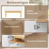 Merax Sideboard mit 3 Türen und 1 offenes Fach, Kommode in Produktbild-Vorschau 6