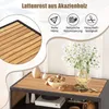 KOMFOTTEU Gartenschrank aus Rattan, Aufbewahrungsschrank Produktbild-Vorschau 4
