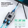 AdroitGoods Obousměrný přepínač HDMI - 4k@60Hz - Přepínač Náhled obrázku produktu 3
