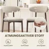 Lot de 4 chaises de bar – Tabourets modernes, assise Voir les images du produit 6