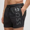 BOSS Schnelltrocknende Herren-Badeshorts mit vertikalem Produktbild-Vorschau 3
