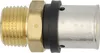 Pipetec Pressfitting Übergang Kupplung 20x2 mm 1/2 Zoll AG Produktbild-Vorschau 2