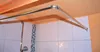 Winkel Duschstange Winkelstange silber f.Wanne u.Dusche Produktbild-Vorschau 3