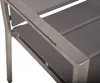 Close-up of the armrest and seat of an outdoor chair. Produktbild-Vorschau