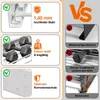 Sèche-linge mural extensible et pliable, avec 5 barres et 4 Voir les images du produit 4