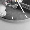 Wanduhr - Rund - Glasuhr - Samurai-Schwert - 40x40cm - Produktbild-Vorschau 5