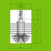 Testina di ricambio per scopino Bürstenking, 79 mm, set di Anteprima dell’immagine prodotto 7