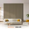 IZODEKOR Akustikpaneele 120x60 cm Natürlich 4er Set Produktbild-Vorschau 2