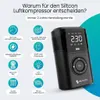 Siltcon® Luftkompressor 10,5 bar – 8000 mAh Powerbank – 30 Produktbild-Vorschau 2