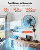 VEVOR 59W Industriële Wandventilator, 51 cm, 6,5 m/s. Productafbeelding-voorbeeld 2