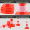 Verkehrspylon Pylon Hütchen Verkehrsleitkegel Warnkegel Produktbild-Vorschau 5