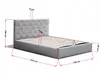 Sofello Polsterbett  120x200cm Grau mit Bettkasten Produktbild-Vorschau 6