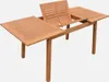 Tavolo da giardino rettangolare allungabile in legno, 6 a Anteprima dell’immagine prodotto 2