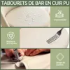 Set di 2 sgabelli da bar Sedia da bar Sedia girevole a 360° Anteprima dell’immagine prodotto 5