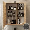Planetmöbel Spiegelschrank Badezimmer mit LED Beleuchtung Produktbild-Vorschau 3