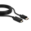 LINDY DisplayPort an HDMI Kabel 4K30(DP: passiv)0. 5m Podgląd zdjęcia produktu 4