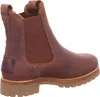 A side view of a brown leather boot. Produktbild-Vorschau