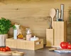 Zeller Present 25678, Schlitzmesserblock, Bambus, Produktbild-Vorschau 3