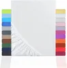 Jersey Spannbettlaken Spannbetttuch, 100% Baumwolle, Produktbild-Vorschau 2