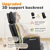 Chaise de bureau IWMH, chaise de bureau avec appui-tête et Voir les images du produit 2