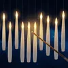 Závěsné LED svíčky ovládané hůlkou, sada 10 ks, kouzelné Náhled obrázku produktu 5