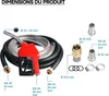 Wiltec Pompe à Fuel GasoilAutoaspirante – 230 V / 550 W / Voir les images du produit 8