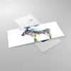 Bilder auf glas - Moose Berge Winter illustration - Produktbild-Vorschau 2
