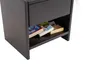 Nachttisch Holz Nachtkonsole Buche wenge 40 x 33 cm CAMPINO Produktbild-Vorschau 6