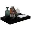 vidaXL Schweberegale 2 Stk. Hochglanz-Schwarz 40x23x3,8 cm Produktbild-Vorschau 10