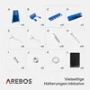 AREBOS 6-tlg. Werkzeugwand 235,2×59,5 cm | Metall Lochwand Produktbild-Vorschau 7