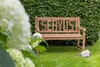 Gartenbank  Servus Teak 2-Sitzer Wetterfest Bank Teakholz Produktbild-Vorschau 4