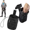 A product shot showing a work belt bag and a mannequin dressed in work clothes. Produktbild-Vorschau