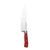 A single kitchen knife with a red handle is displayed against a white background. Anteprima dell’immagine prodotto