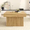 Sweiko Elegancki drewniany stolik kawowy z blatem PB i Podgląd zdjęcia produktu 9