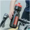Borraccia Rockbros da 750 ml, nera e rossa Anteprima dell’immagine prodotto 2