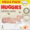 Huggies Windeln Babybedarf Extra Care Größe 2 3 6 kg Produktbild-Vorschau 1