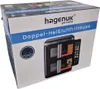 Hagenuk Doppel-Heißluftfritteuse 2×5,5L DAF2800.12 Produktbild-Vorschau 5